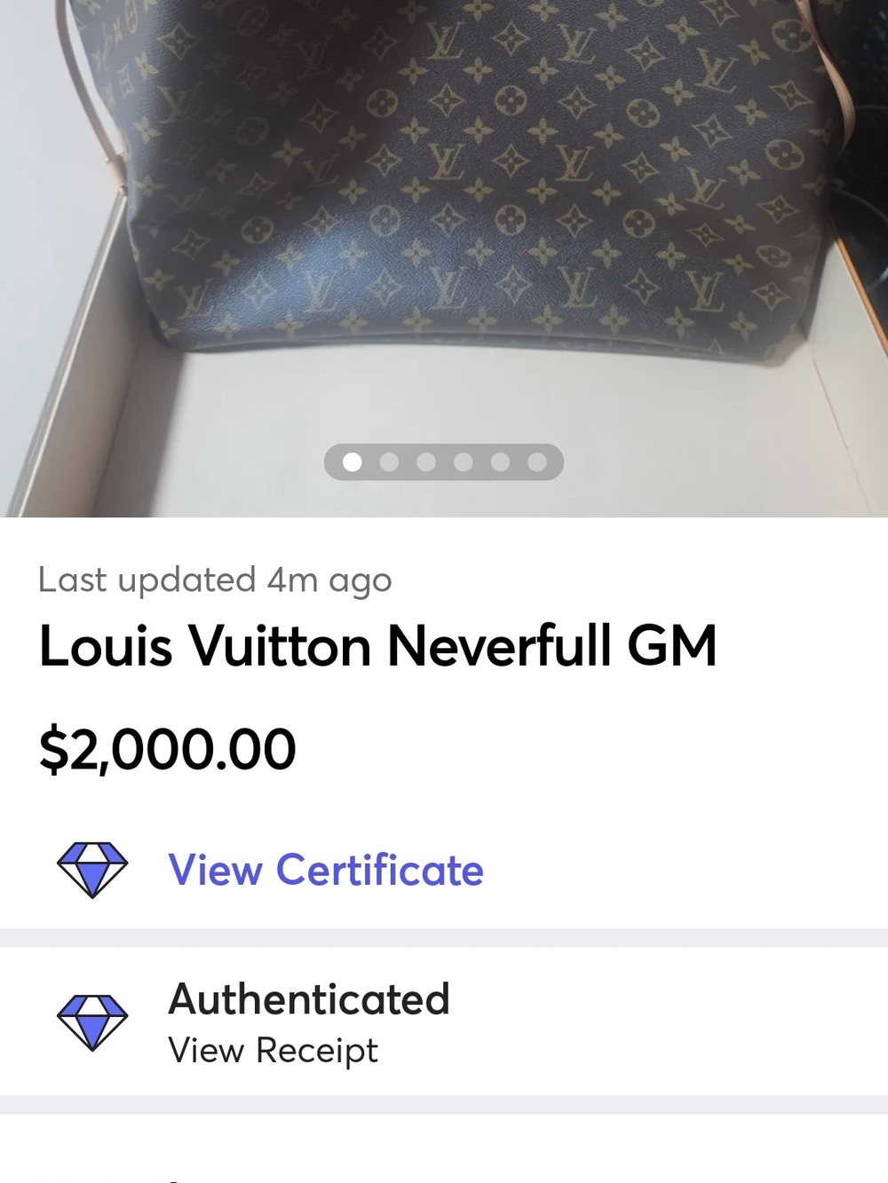 Louis Vuitton Monogram Neverfull GM